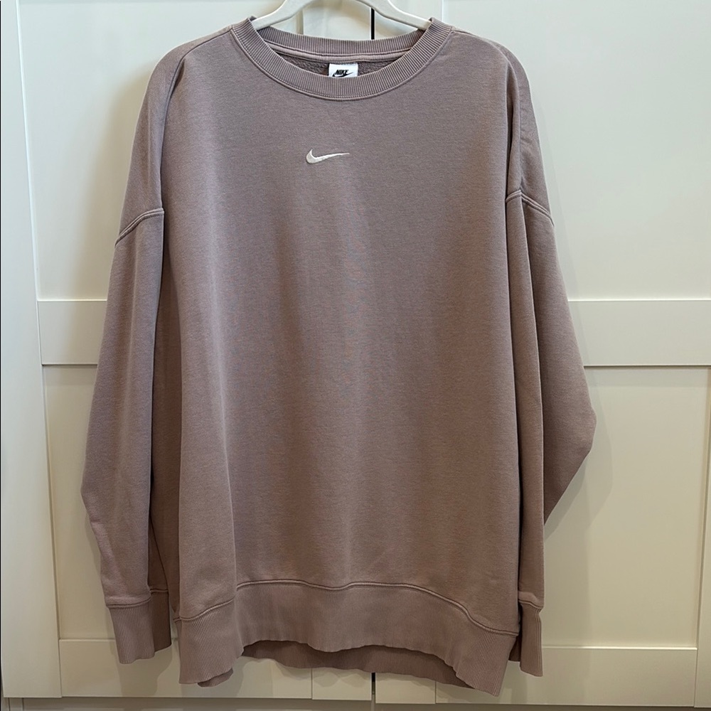 Nike women’s phoenix oversized crew neck sweatshirt size XL